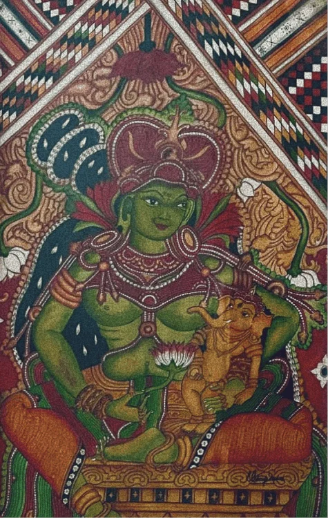 Watercolour painting by Vishnu
